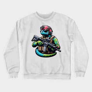 Tactical Cameleon Mastery Tee: Where Style Meets Stealth Crewneck Sweatshirt